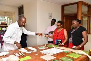 Banana fiber demonstration