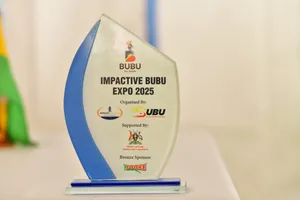 BUBU Expo 2025 Award trophy